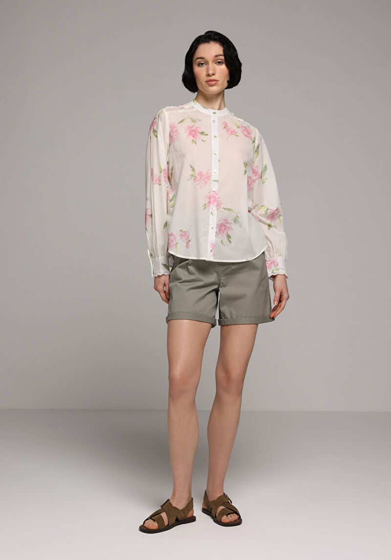 Зображення Сорочка З Довгим Рукавом Жіноча Рожева