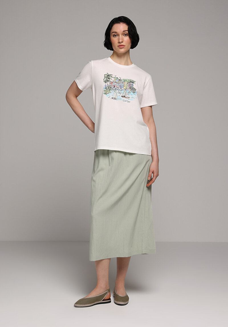 Зображення Спідниця Жіноча Зелена