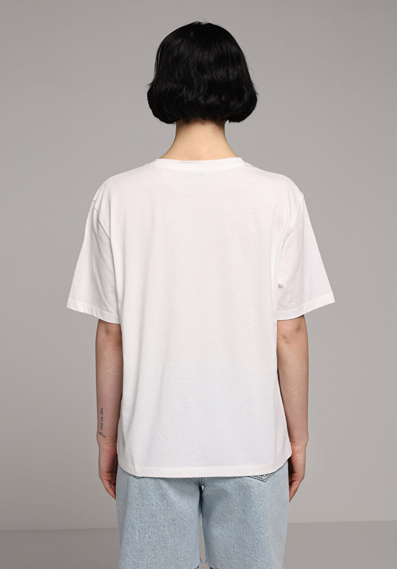 Зображення Футболка З Коротким Рукавом Жіноча Біла