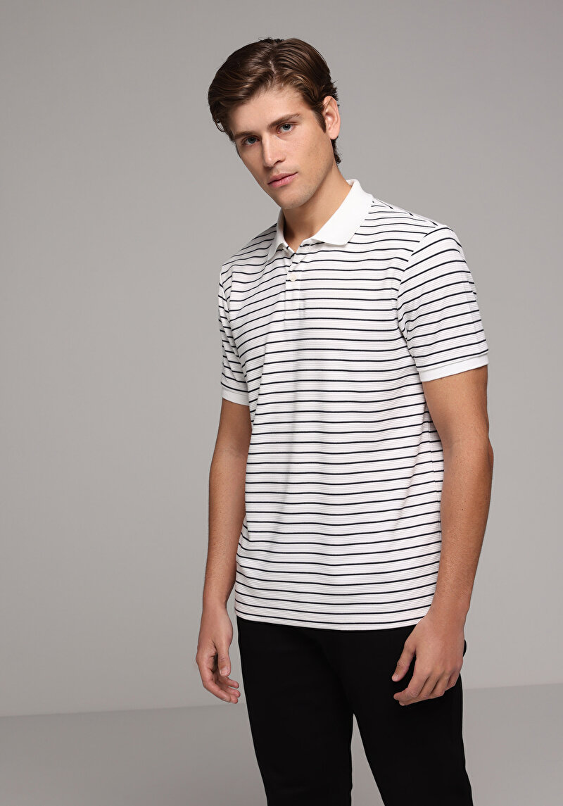 Зображення Поло З Коротким Рукавом Чоловіче Біле