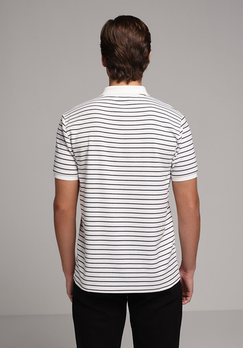 Зображення Поло З Коротким Рукавом Чоловіче Біле