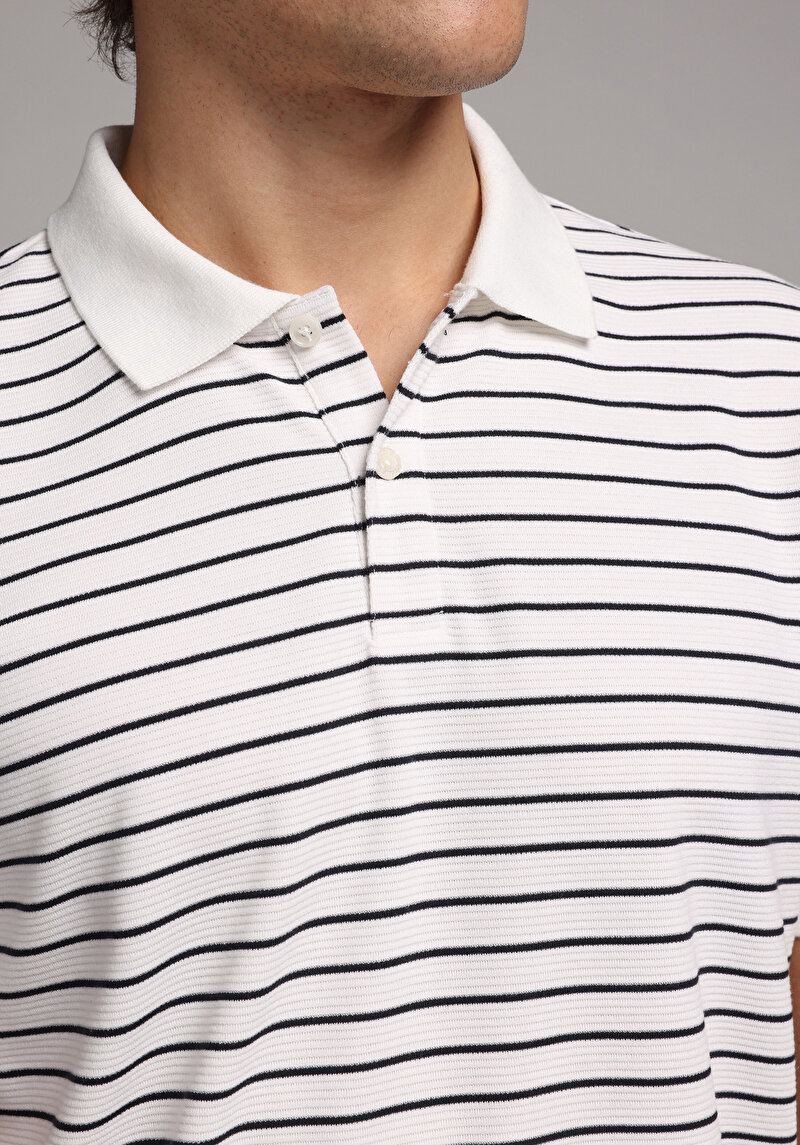 Зображення Поло З Коротким Рукавом Чоловіче Біле