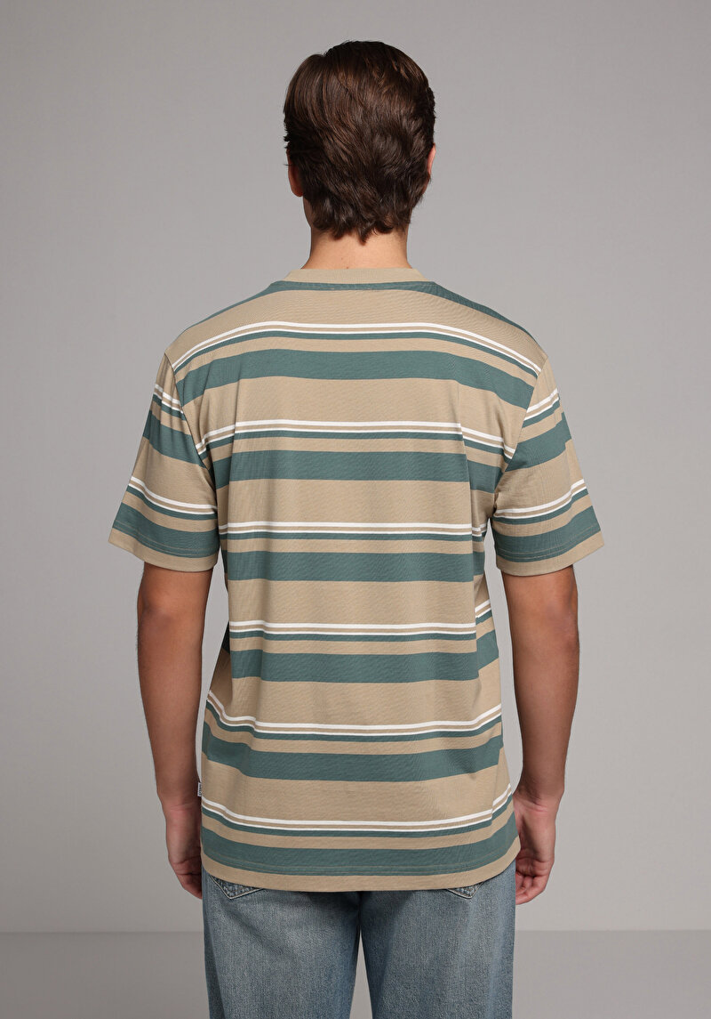 Зображення Футболка З Коротким Рукавом Чоловіча Бежева