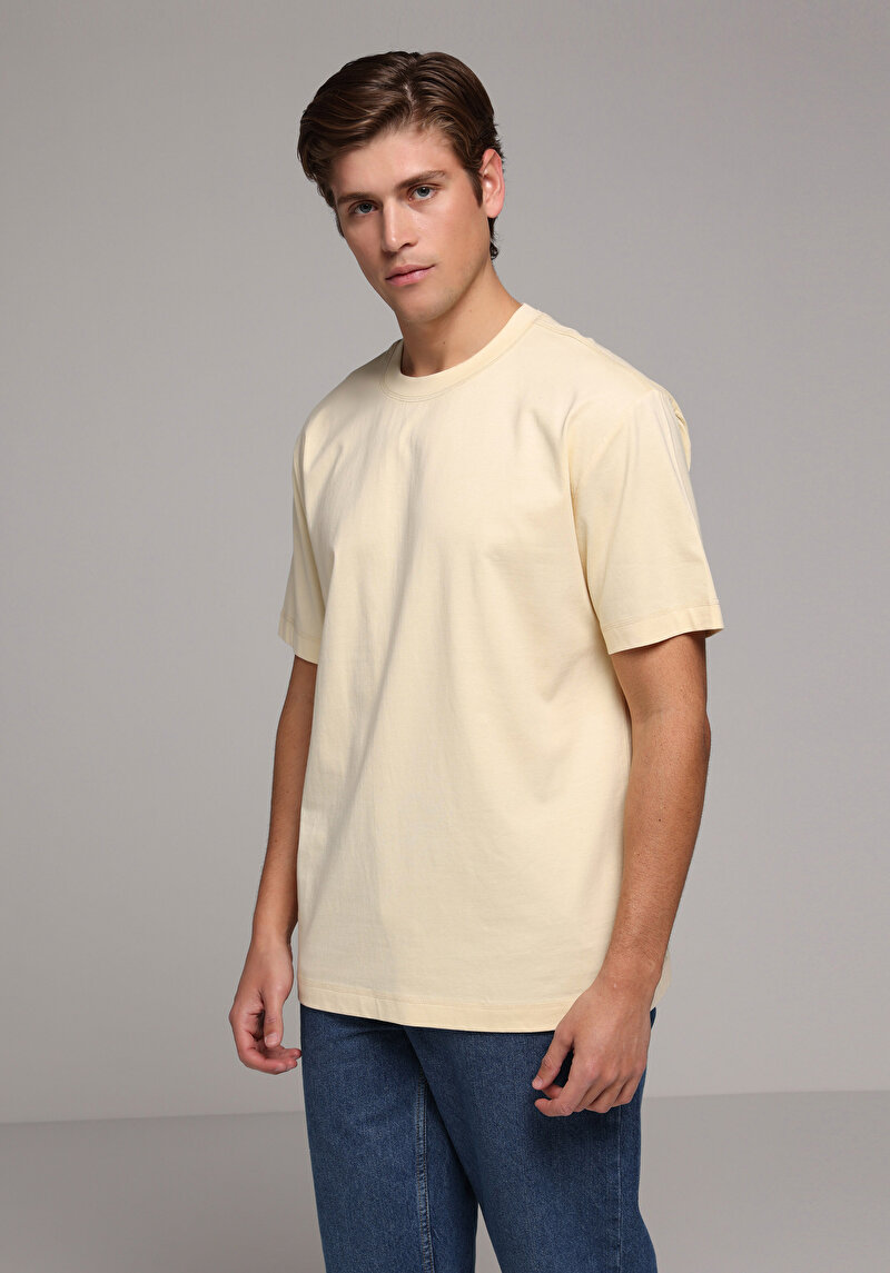 Зображення Футболка З Коротким Рукавом Чоловіча Жовта