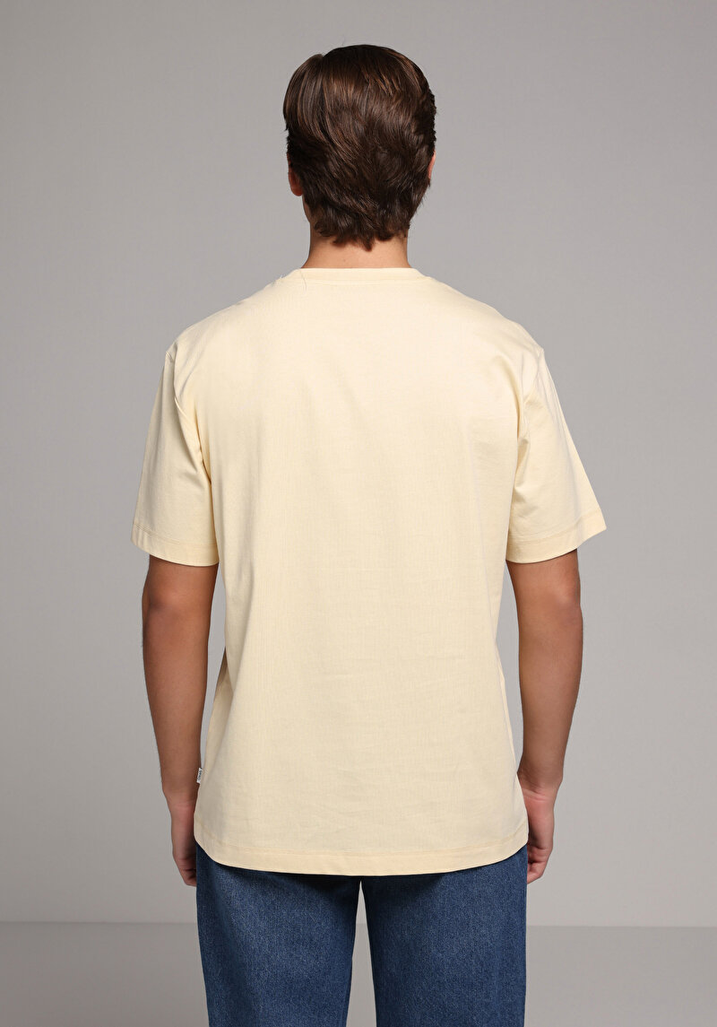 Зображення Футболка З Коротким Рукавом Чоловіча Жовта