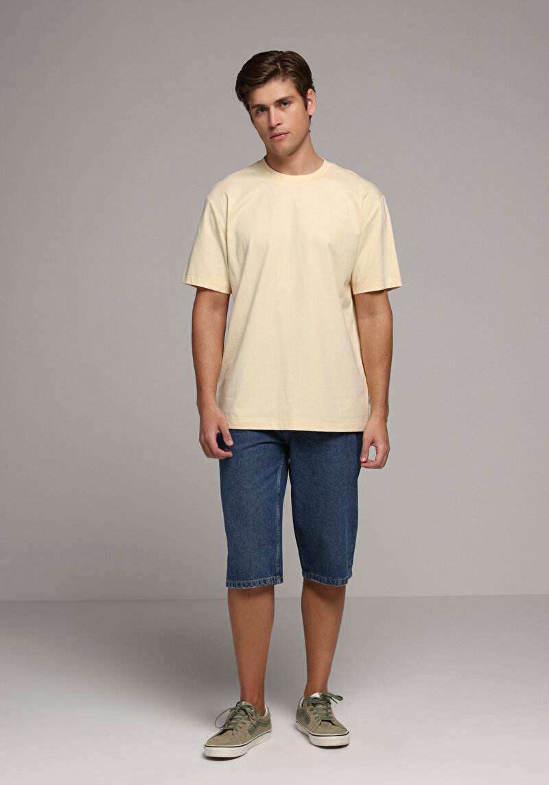 Зображення Футболка З Коротким Рукавом Чоловіча Жовта