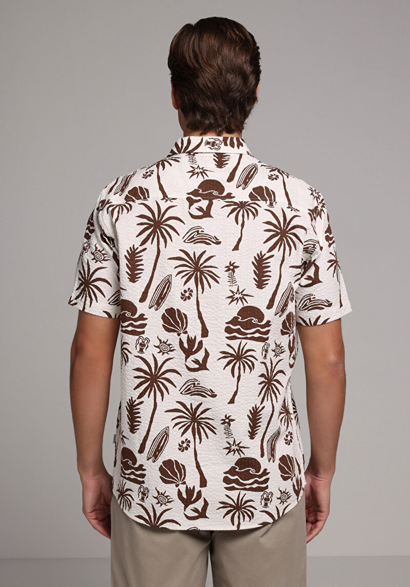 Зображення Сорочка З Коротким Рукавом Чоловіча Біла