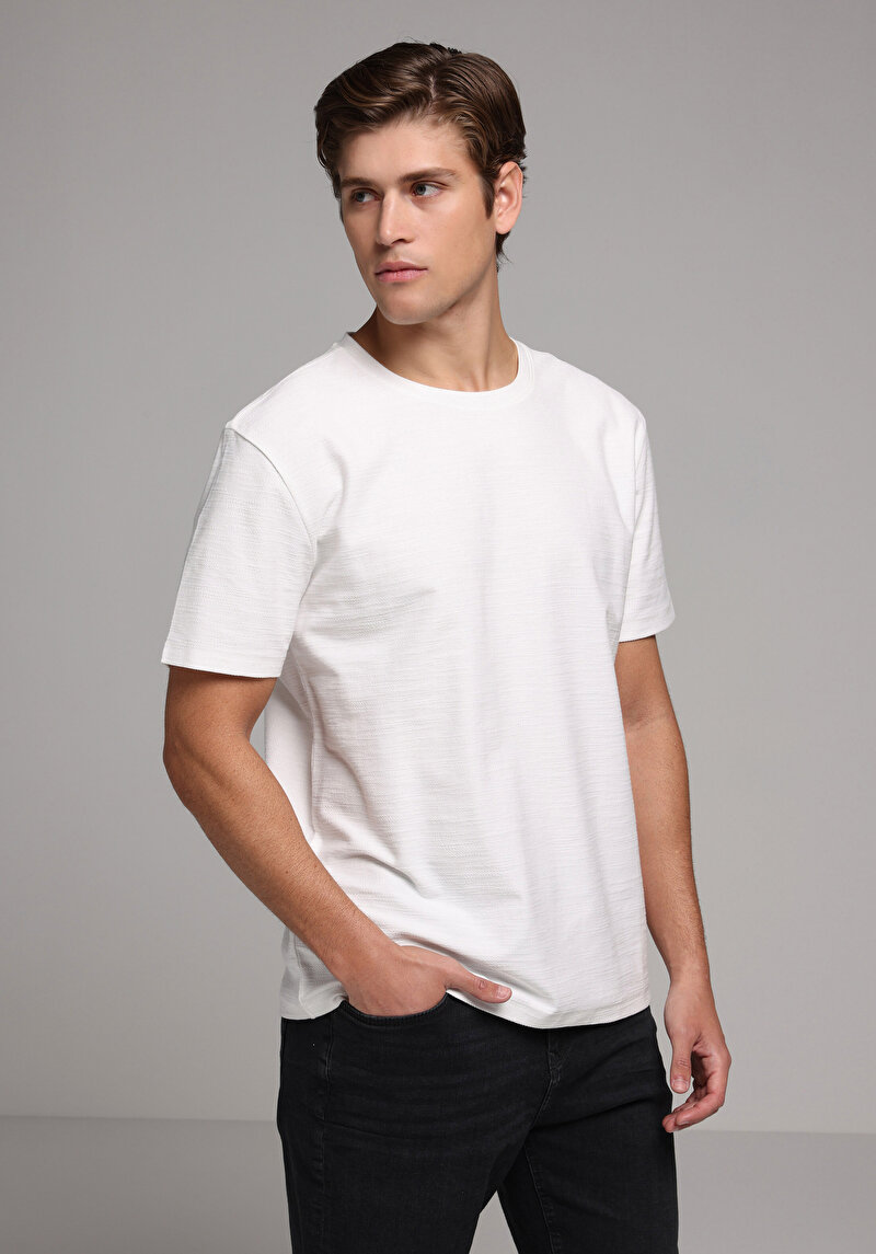 Зображення Футболка З Коротким Рукавом Чоловіча Біла