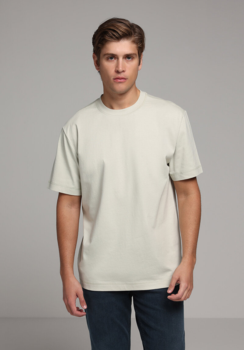 Зображення Футболка З Коротким Рукавом Чоловіча Бірюзова