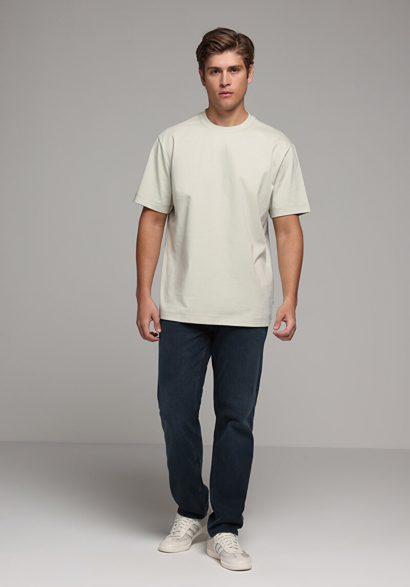 Зображення Футболка З Коротким Рукавом Чоловіча Бірюзова