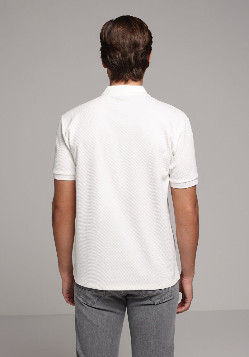 Зображення Поло З Коротким Рукавом Чоловіче Біле