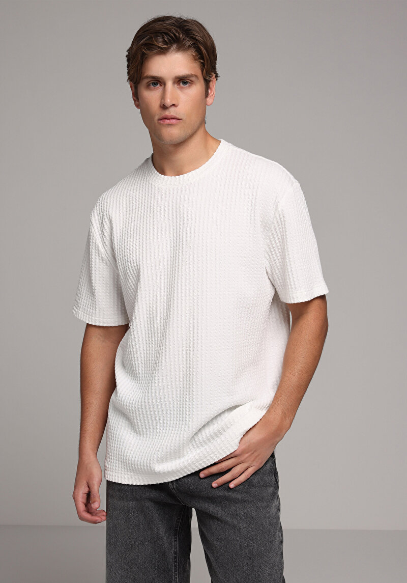 Зображення Футболка З Коротким Рукавом Чоловіча Біла