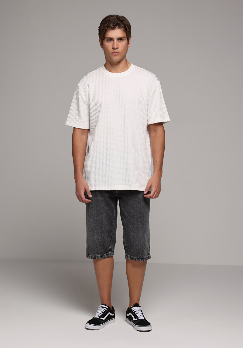 Зображення Футболка З Коротким Рукавом Чоловіча Біла