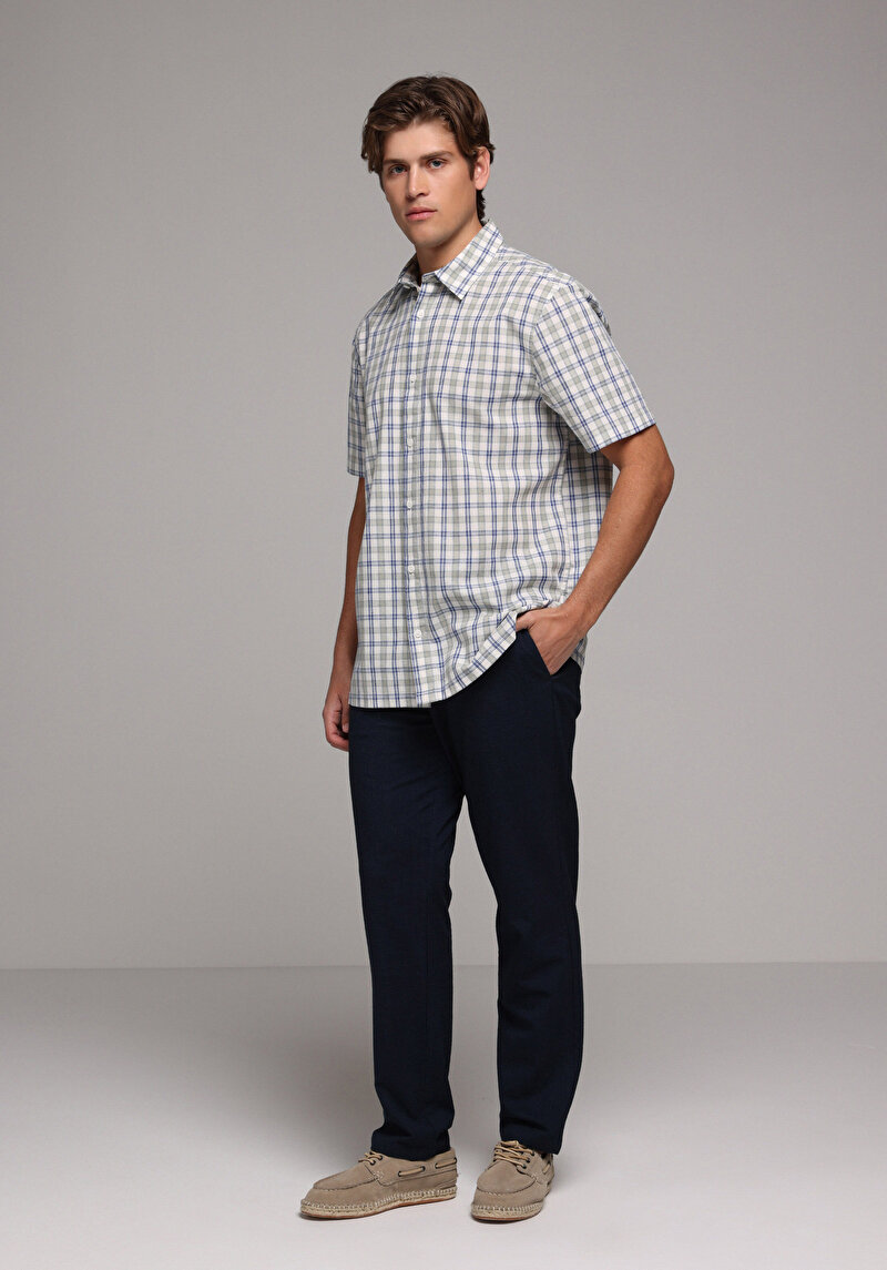 Зображення Сорочка З Коротким Рукавом Чоловіча Бежева