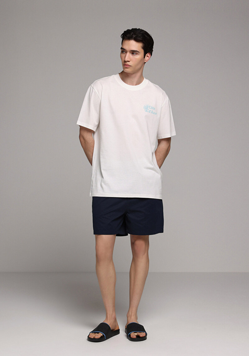 Зображення Футболка З Коротким Рукавом Чоловіча Біла