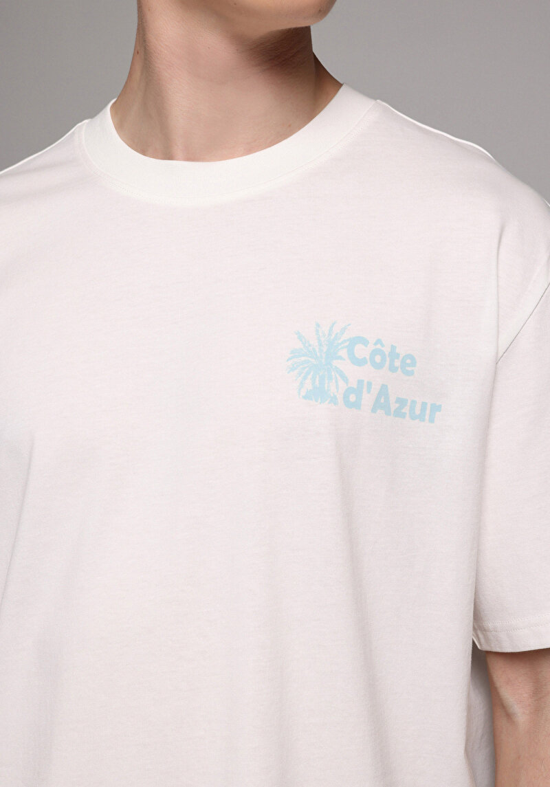 Зображення Футболка З Коротким Рукавом Чоловіча Біла