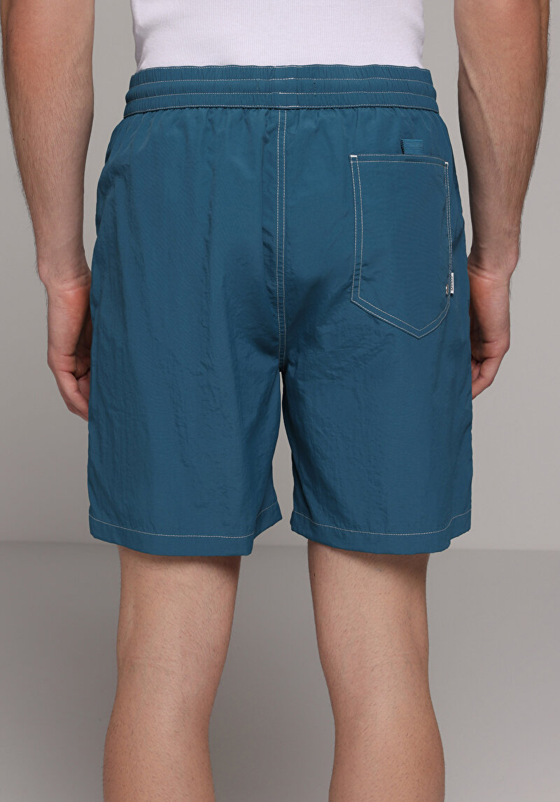 Зображення Шорти Пляжні Чоловічі Зелені