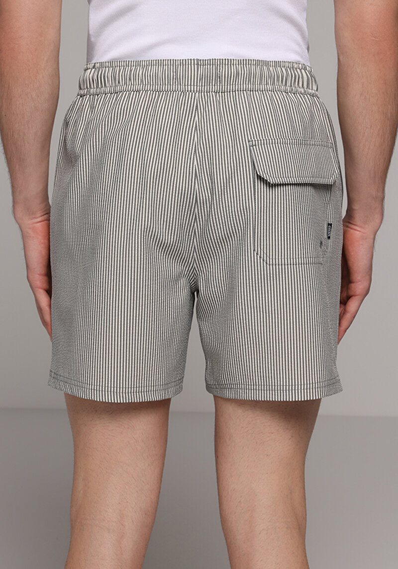 Показати інформацію про Шорти Пляжні Чоловічі Сірі