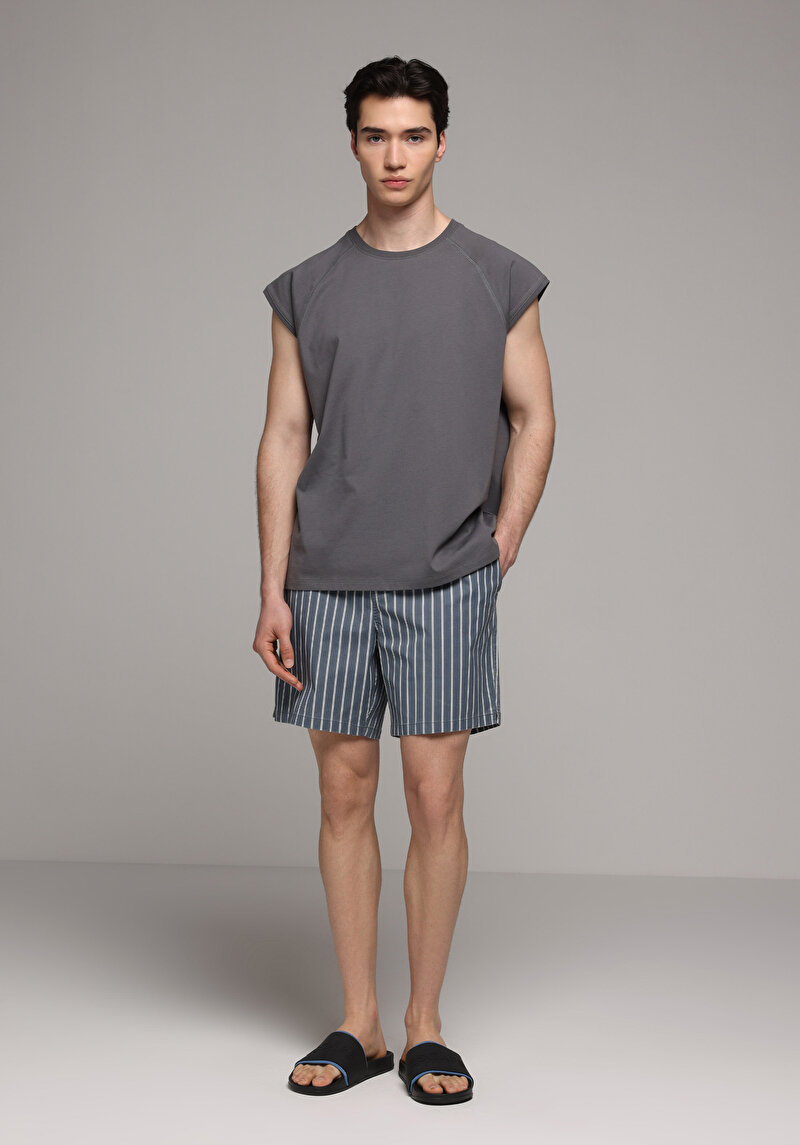 Показати інформацію про Шорти Пляжні Чоловічі Блакитні