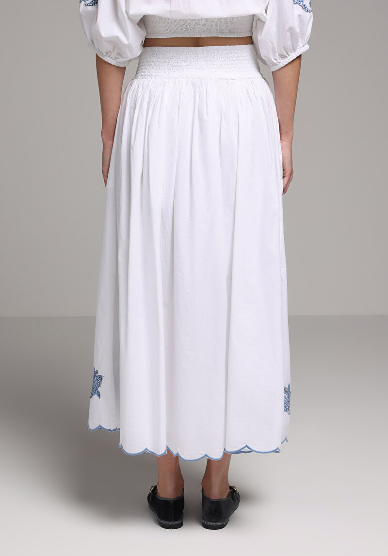 Зображення Спідниця Жіноча Біла