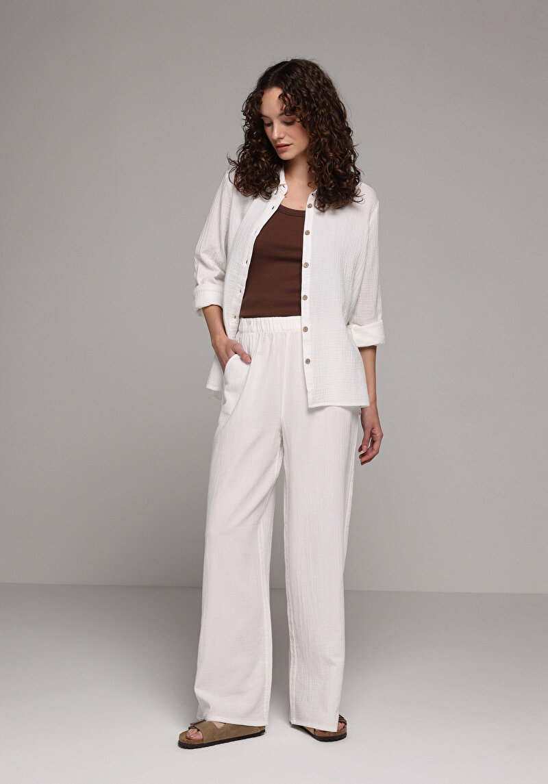 Зображення Брюки Жіночі Білі