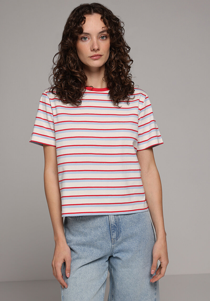 Зображення Футболка З Коротким Рукавом Жіноча Мультіколор