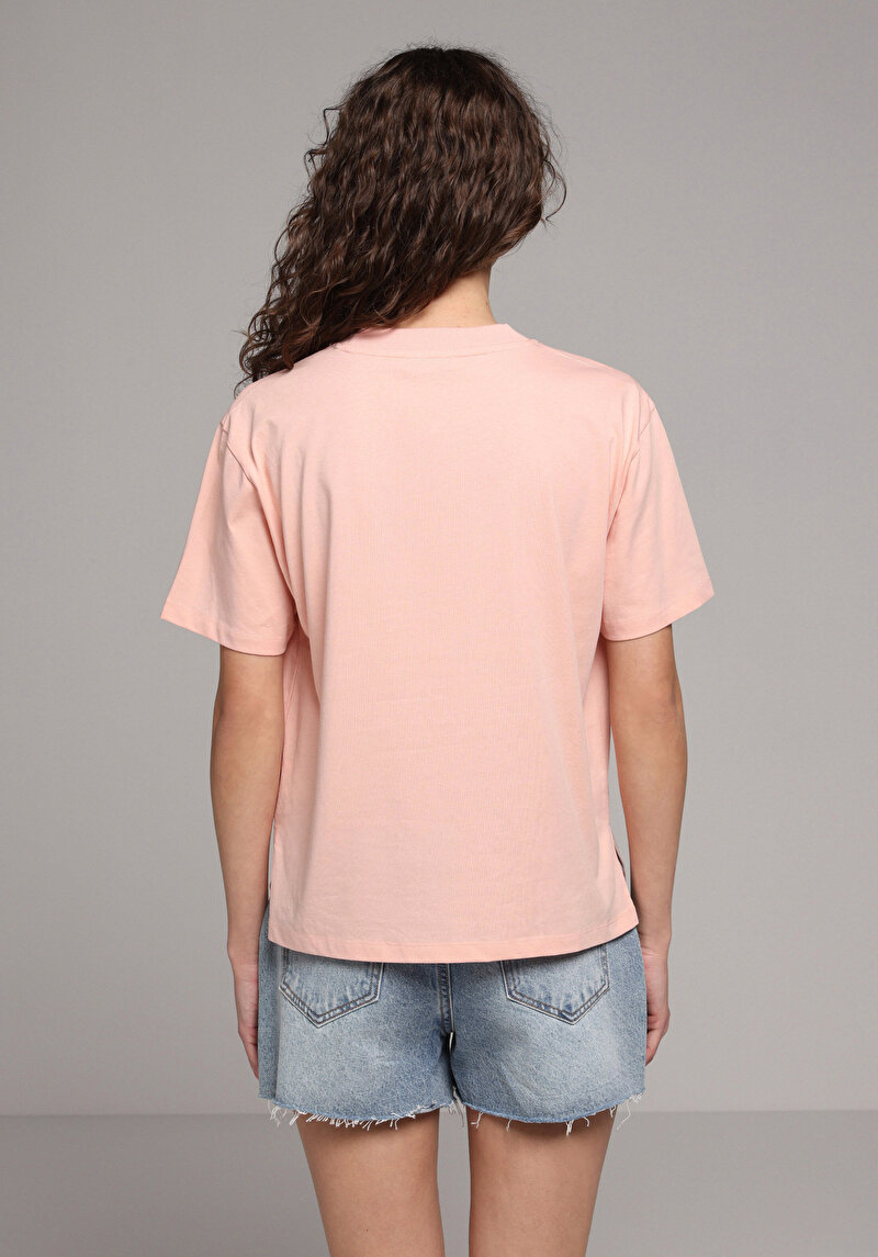 Зображення Футболка З Коротким Рукавом Жіноча Помаранчева