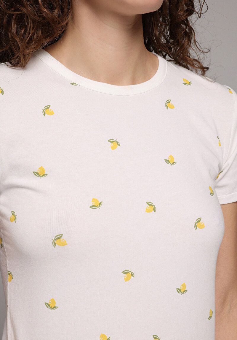 Зображення Футболка З Коротким Рукавом Жіноча Біла