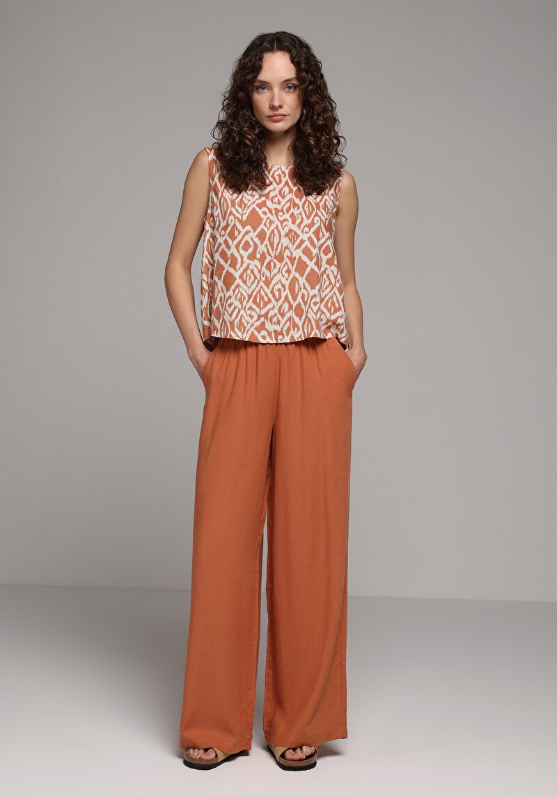 Зображення Брюки Жіночі Коричневі