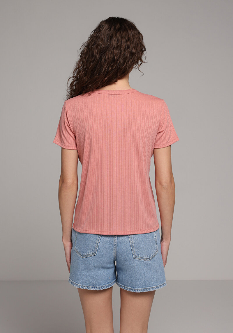 Зображення Футболка З Коротким Рукавом Жіноча Рожева