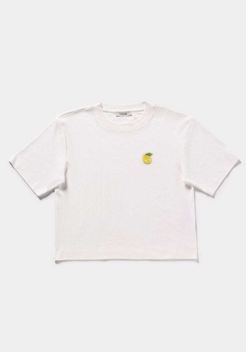 Зображення Футболка З Коротким Рукавом Жіноча Біла