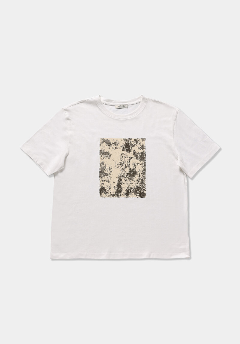 Зображення Футболка З Коротким Рукавом Жіноча Біла