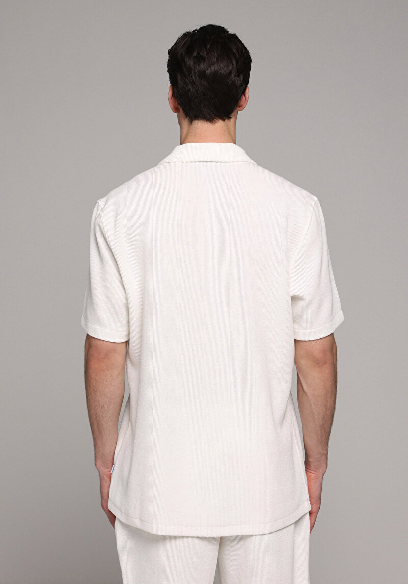 Зображення Сорочка З Коротким Рукавом Чоловіча Біла