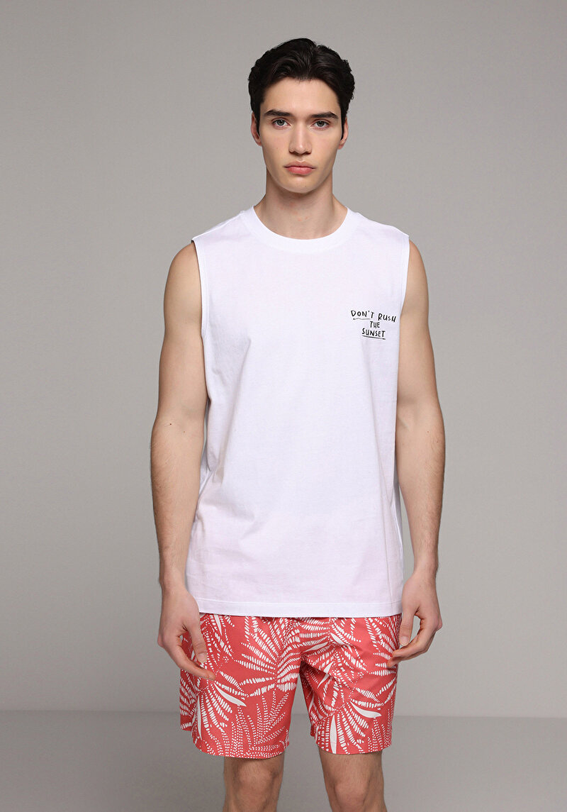 Зображення Шорти Пляжні Чоловічі Червоні