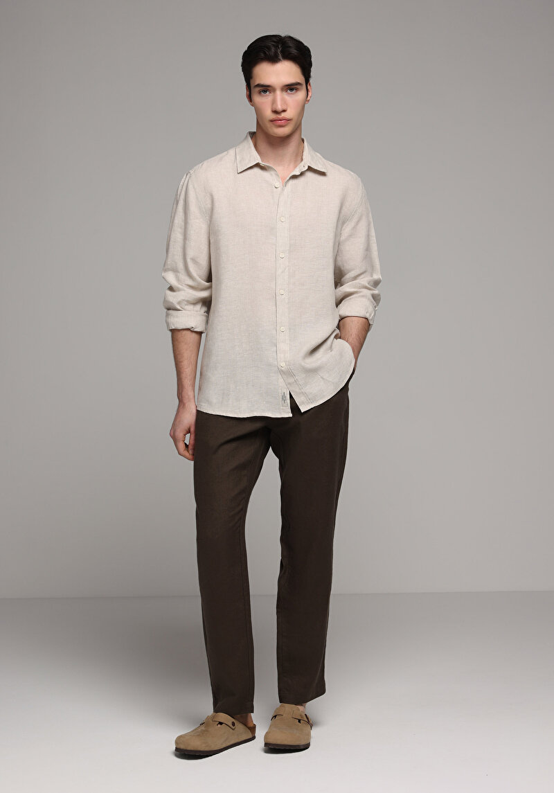 Зображення Брюки Чоловічі Коричневі