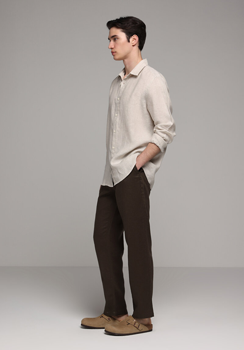 Зображення Брюки Чоловічі Коричневі