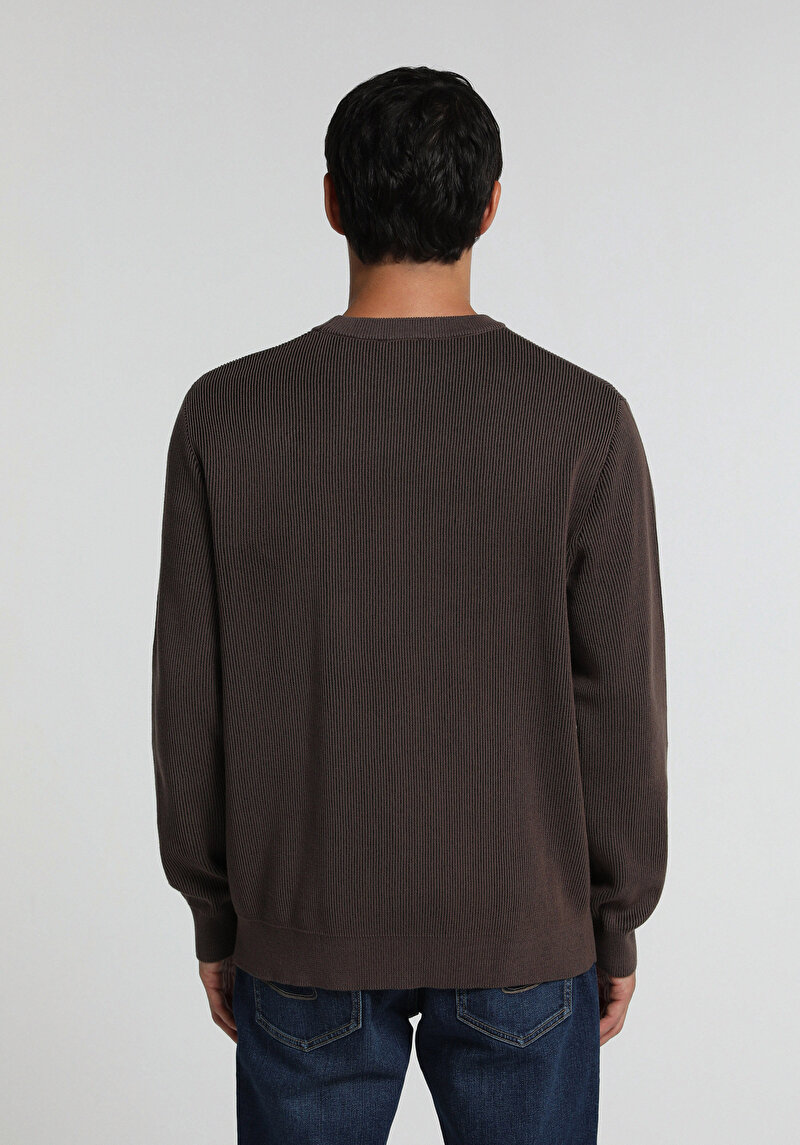 Зображення Светр Чоловічий Коричневий