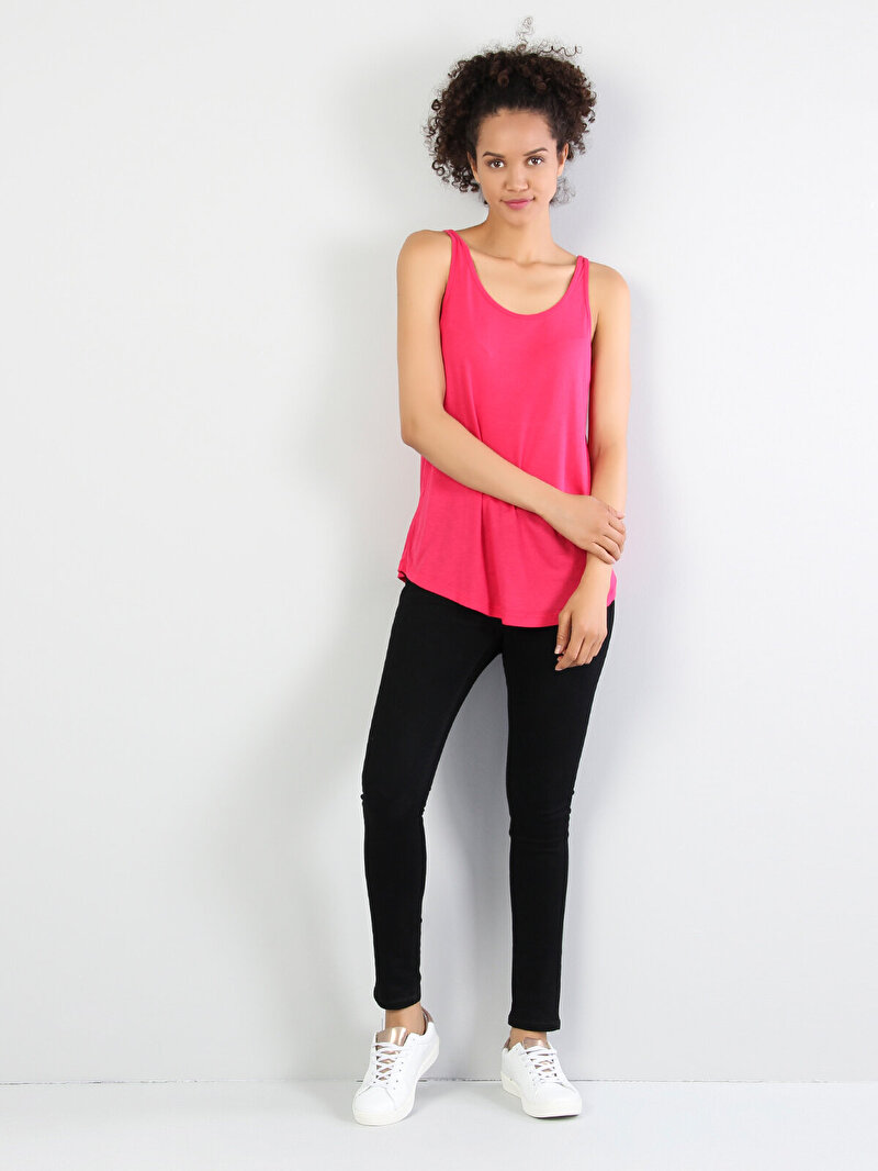 Показати інформацію про Майка Жіноча Рожева Класичного Крою Cl1040395