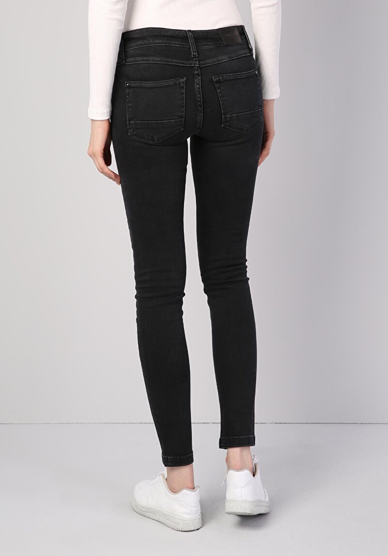 Зображення 757 Sally Джинси Жіночі Чорні Супер Вузького Крою Cl1041673