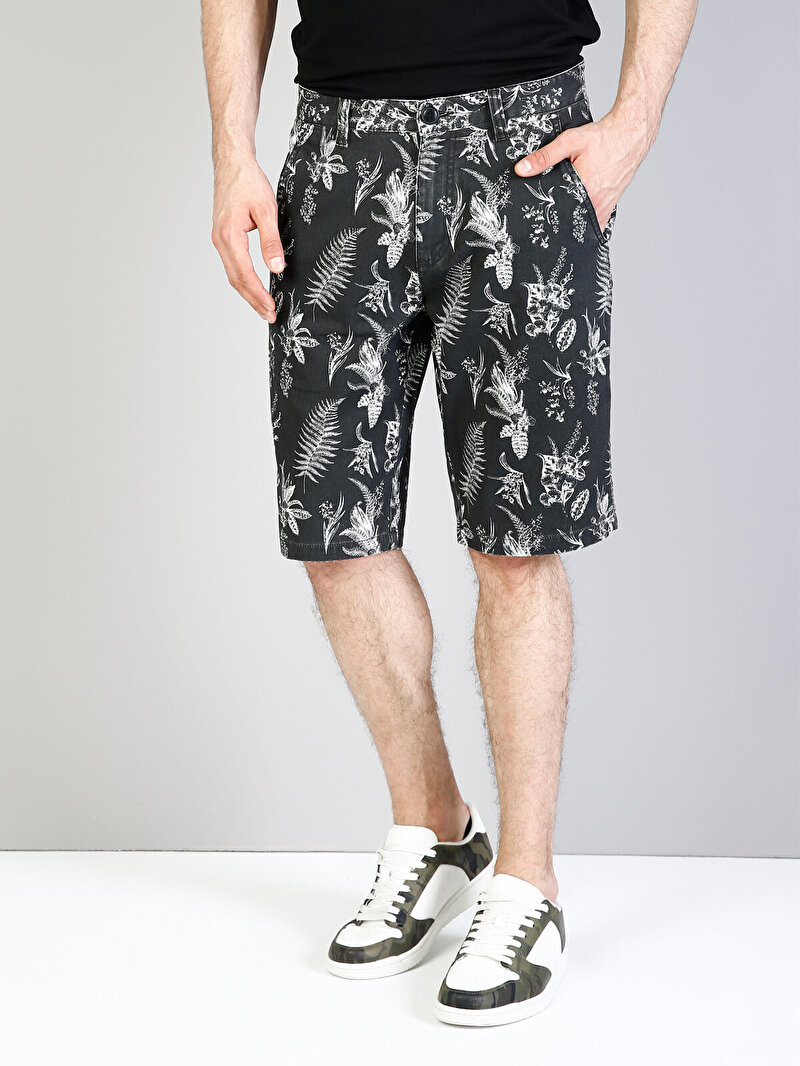 Показати інформацію про Шорти Чоловічі Чорні Класичного Крою Cl1033268