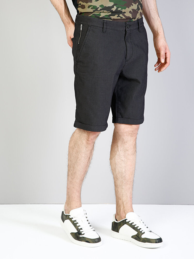 Показати інформацію про Шорти Чоловічі Сірі Класичного Крою Cl1033222