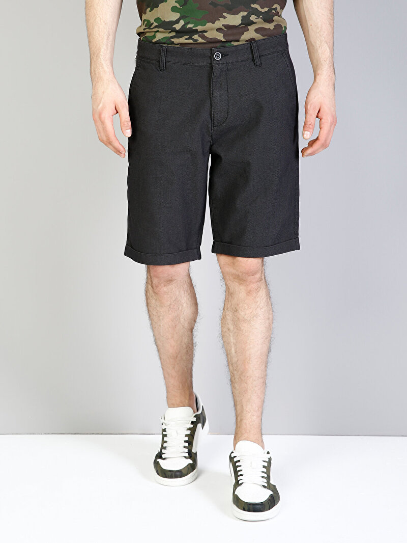 Показати інформацію про Шорти Чоловічі Сірі Класичного Крою Cl1033222