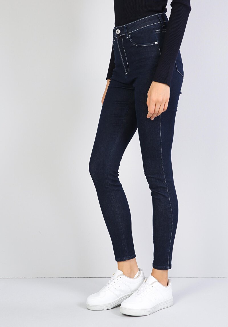 Зображення 760 Diana Джинси Жіночі Блакитні Супер Вузького Крою Cl1041208