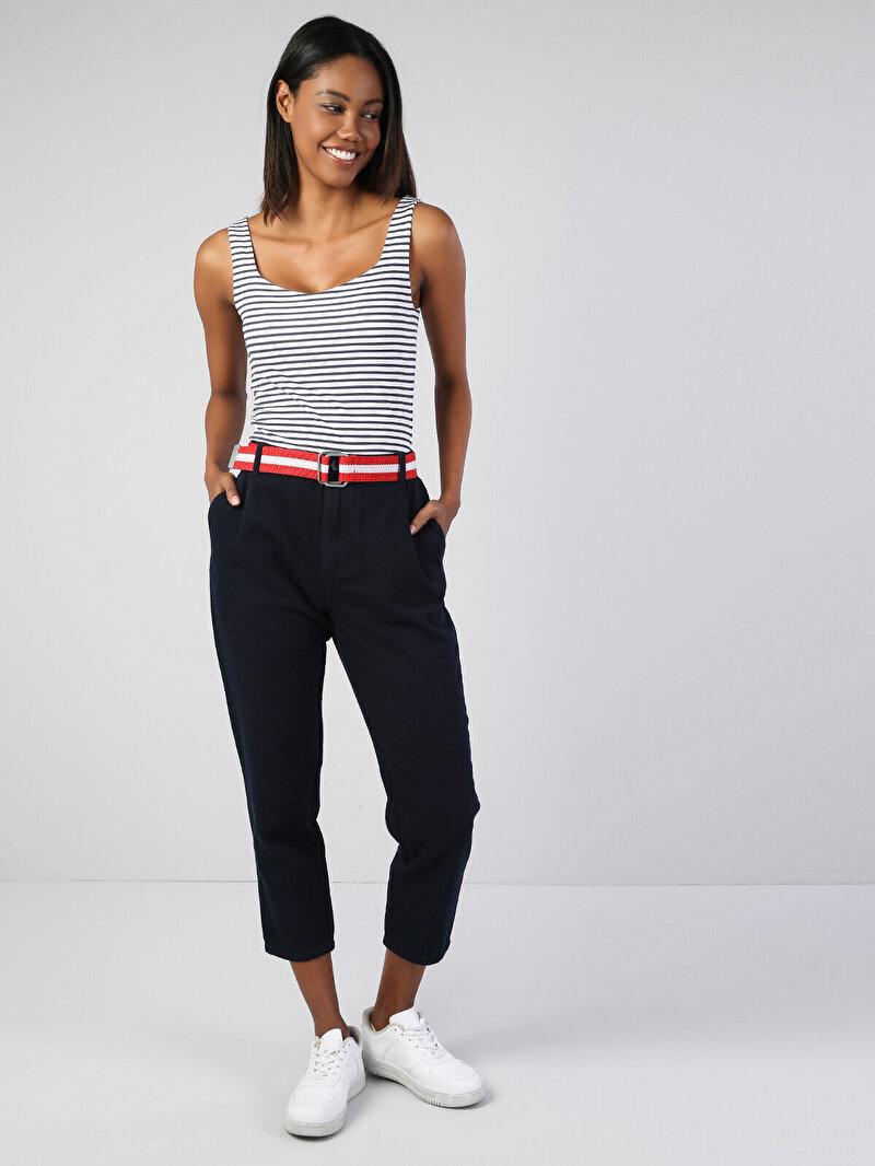 Показати інформацію про Майка Жіноча Синя Вузького Крою Cl1040394