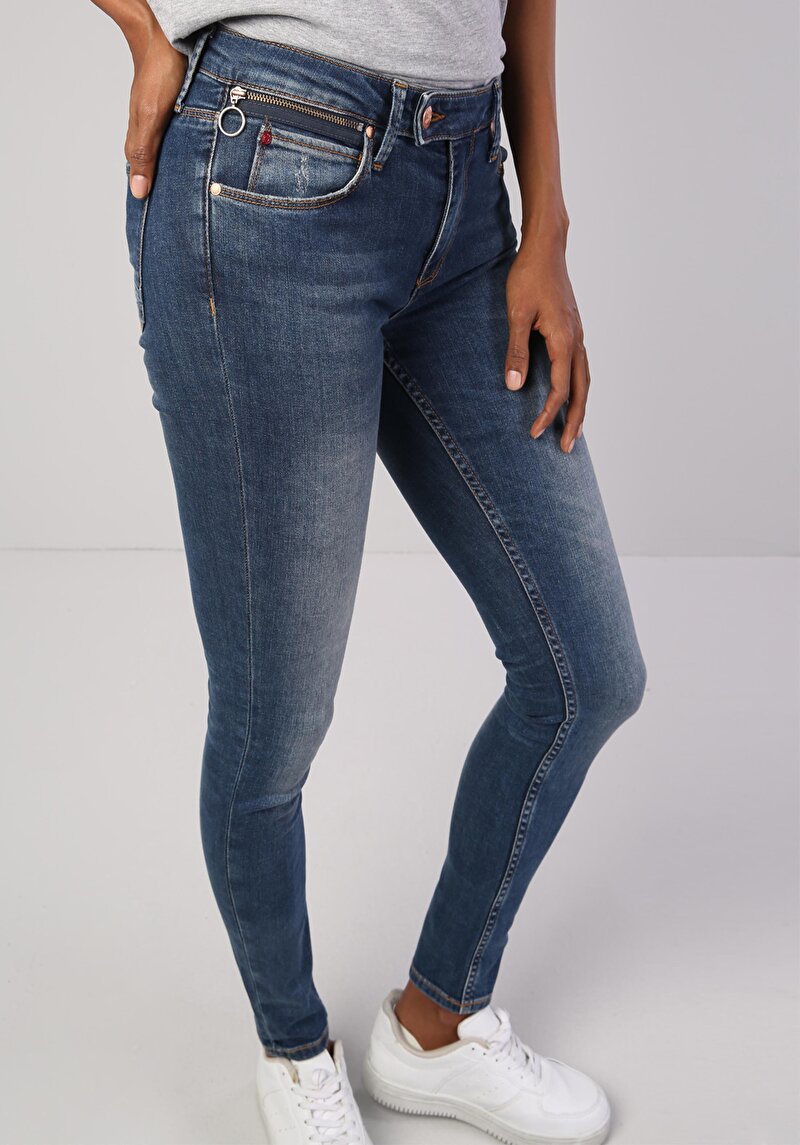 Зображення 759 Lara Джинси Жіночі Блакитні Супер Вузького Крою Cl1042730