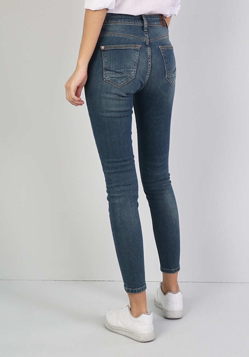 Зображення 759 Lara Джинси Жіночі Блакитні Супер Вузького Крою Cl1042736