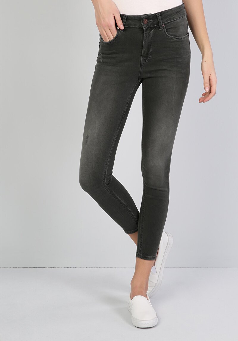 Зображення 759 Lara Джинси Жіночі Сірі Супер Вузького Крою Cl1042759