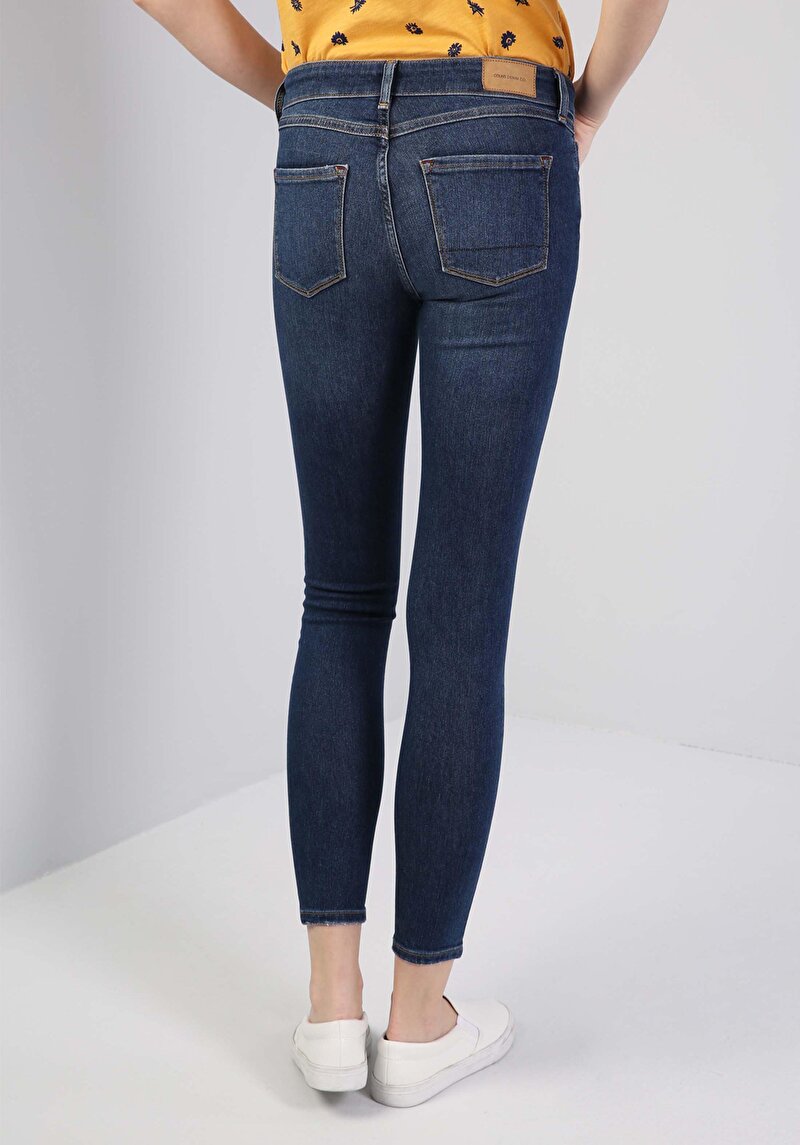 Зображення 757 Sally Джинси Жіночі Сині Супер Вузького Крою Cl1043825