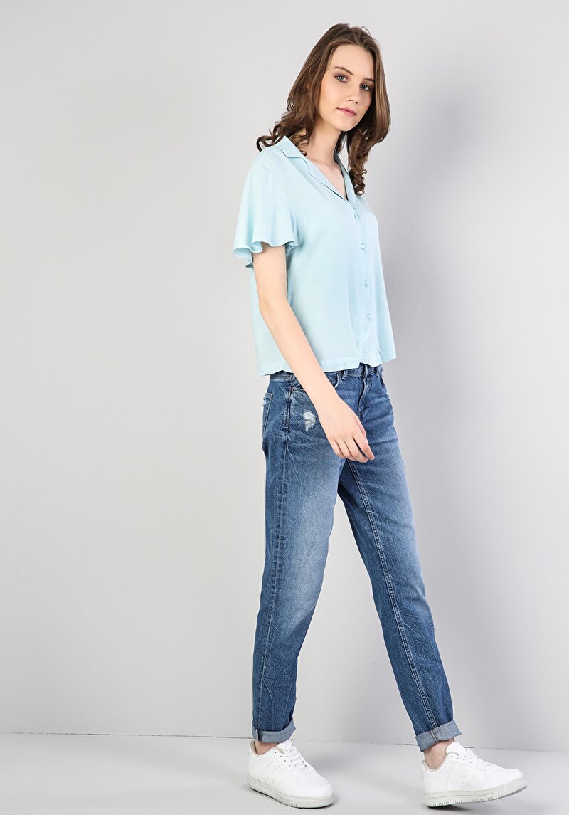 Показати інформацію про Сорочка З Коротким Рукавом Жіноча Зелена  Cl1034036