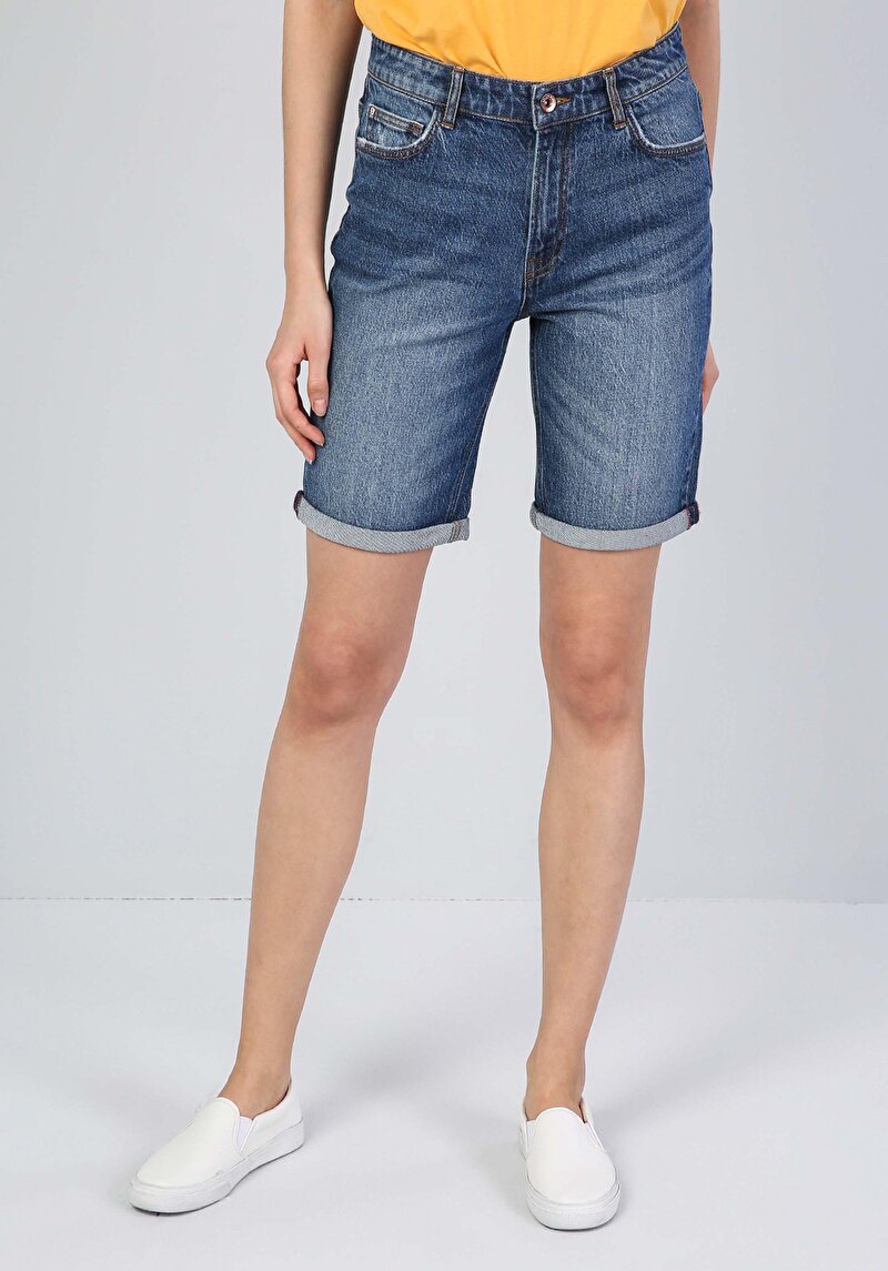 Показати інформацію про Шорти Жіночі Блакитні  Cl1043970